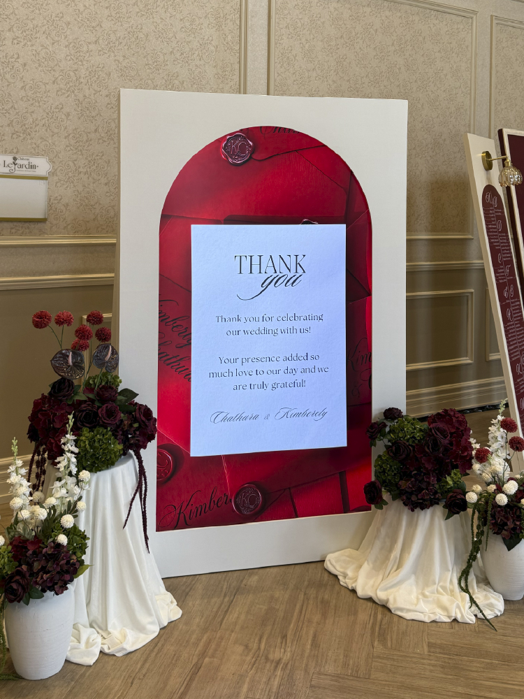 Customized Thank You Message